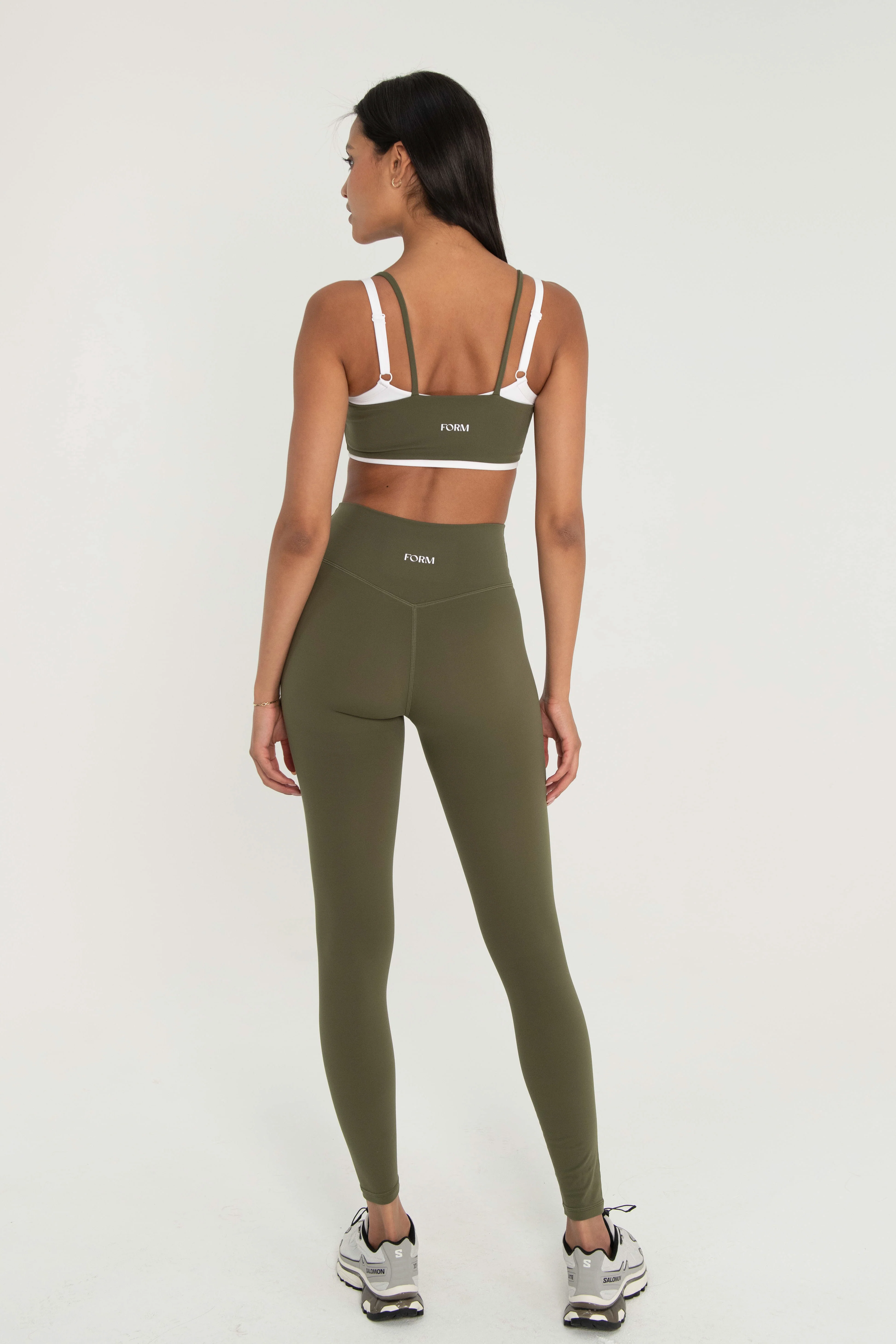 Core Leggings - Olive - Image 3