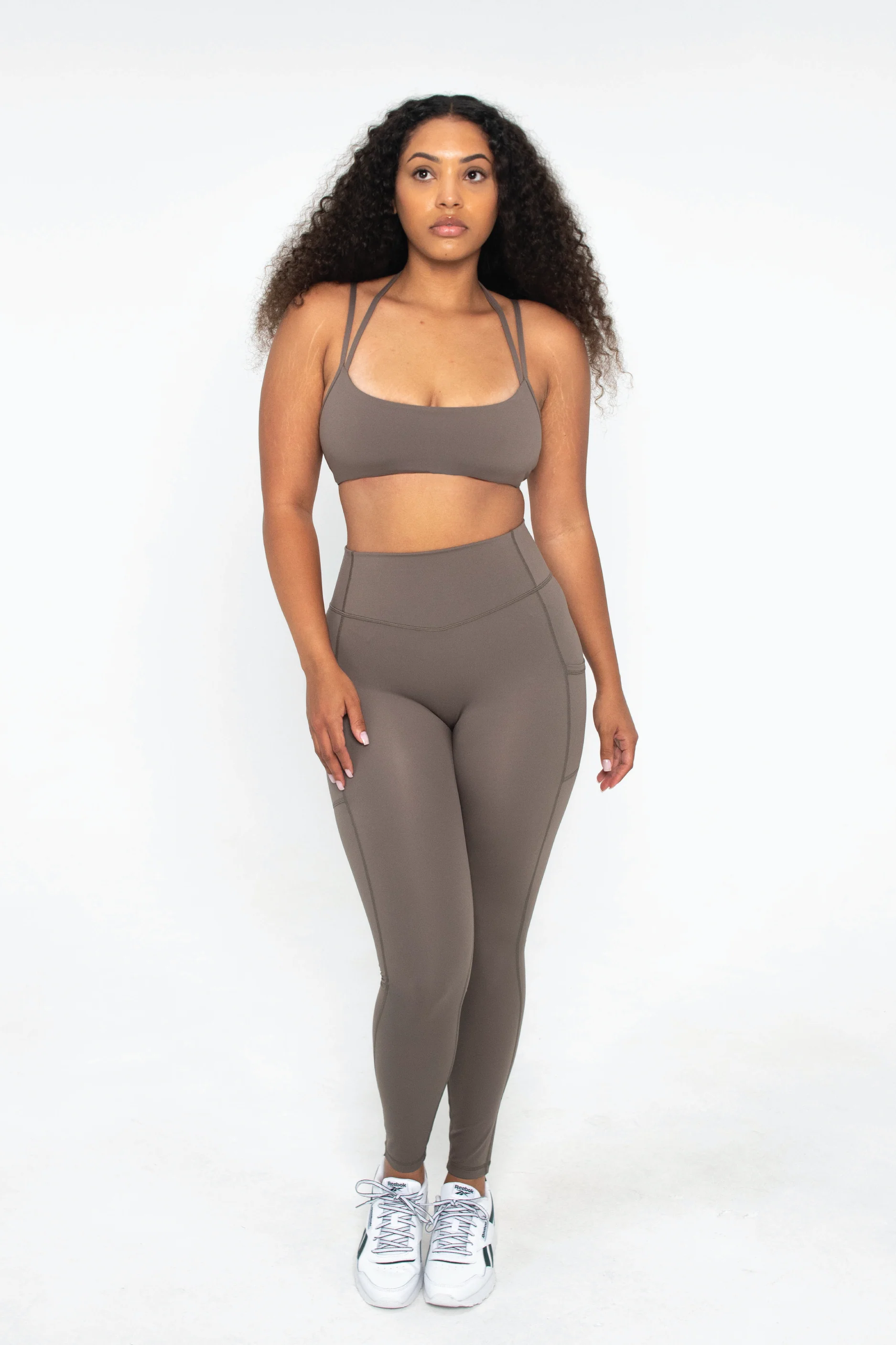 Double Strap Bra - Walnut - Image 4