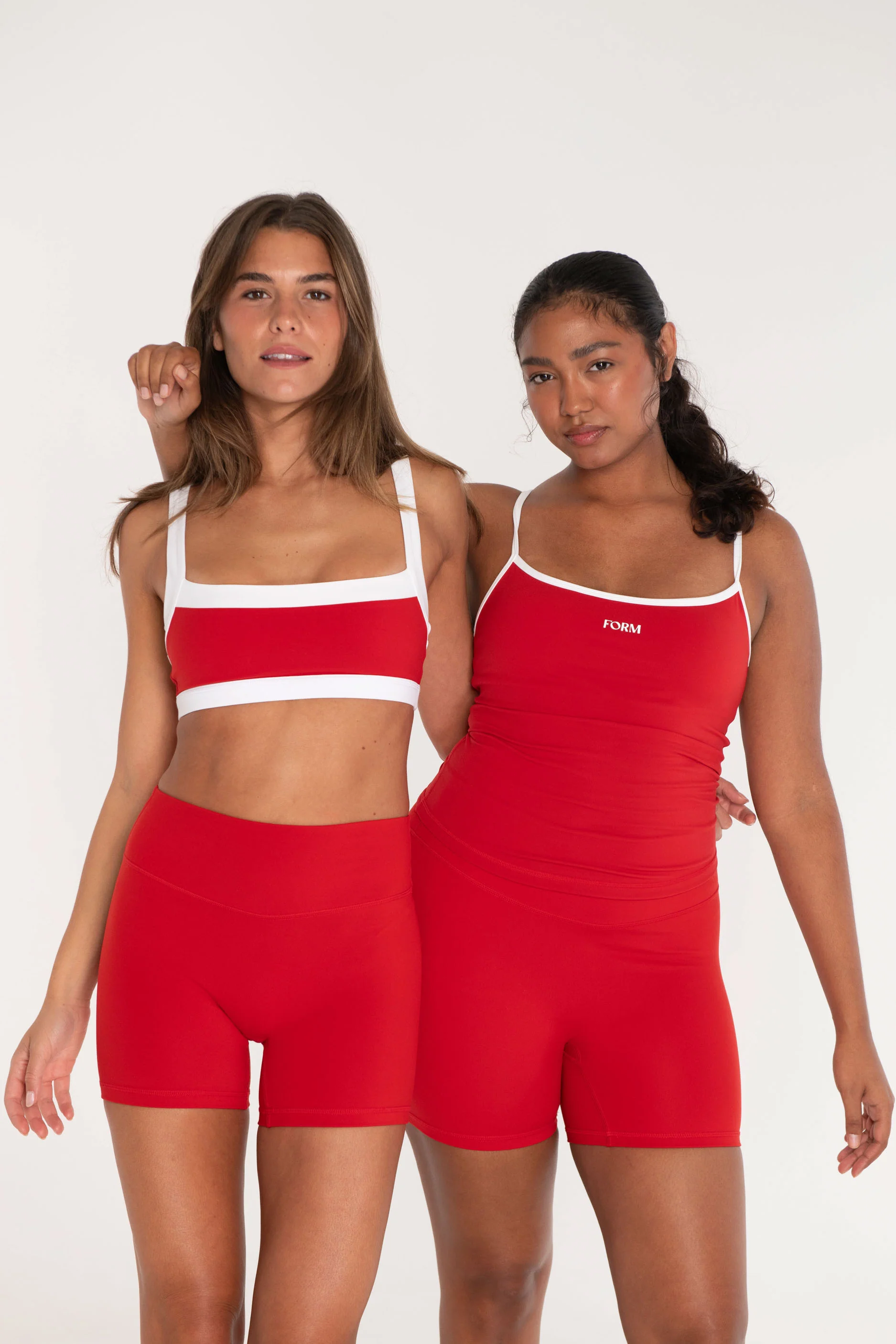 FORM Cami - Cherry/White - Image 5