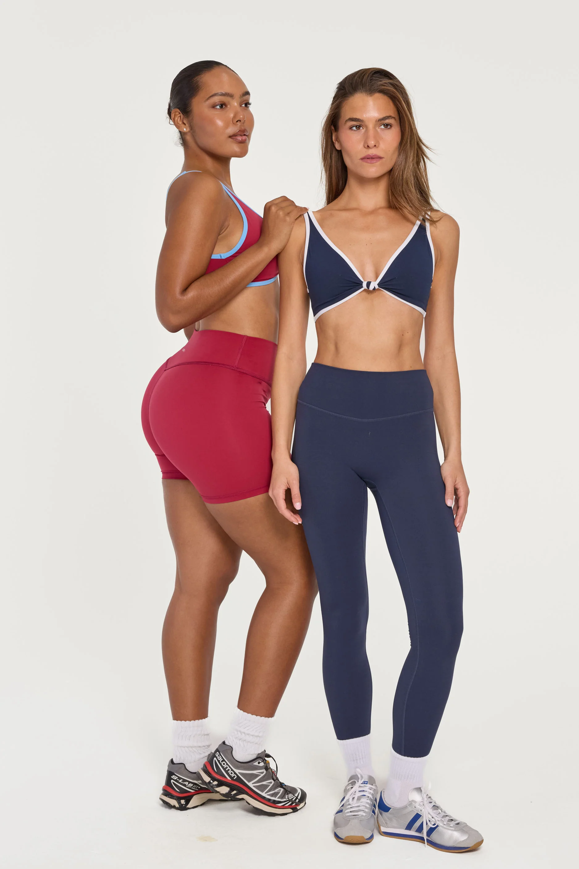 Knot Bra - Navy/White - Image 7