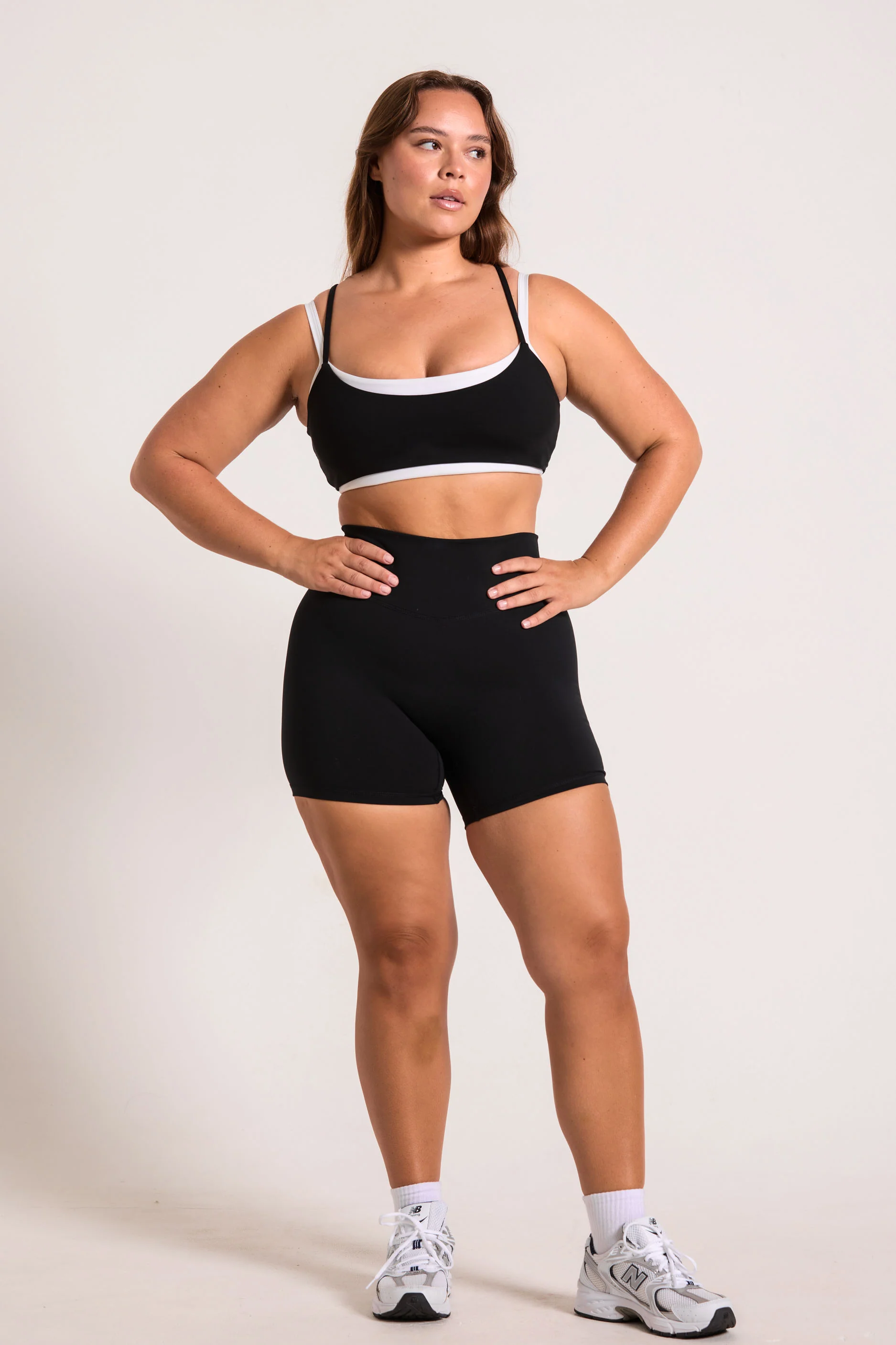 Layered Bra - Black - Image 7