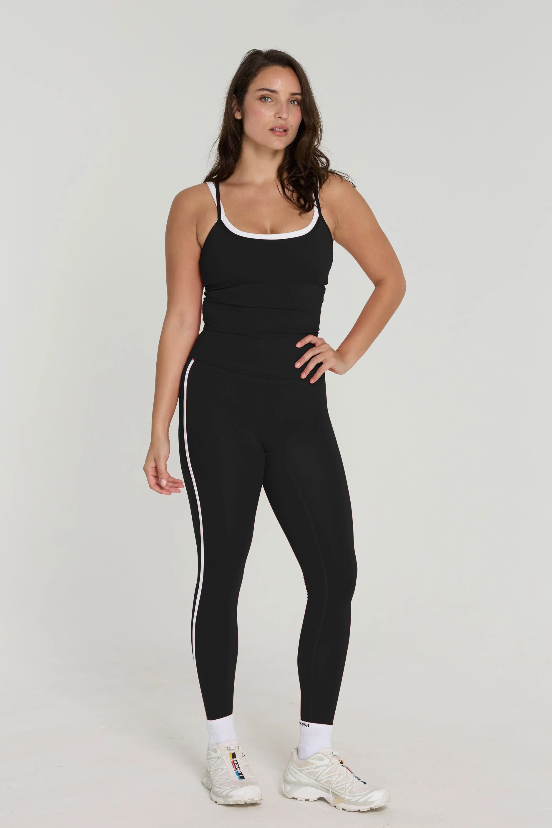Layered Tank - Black/White - Image 5