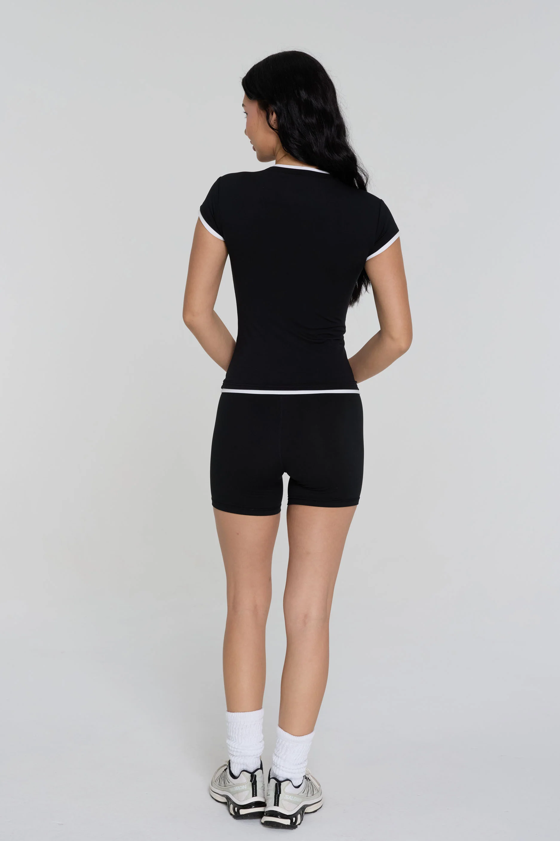 Layering Tee - Black - Image 2