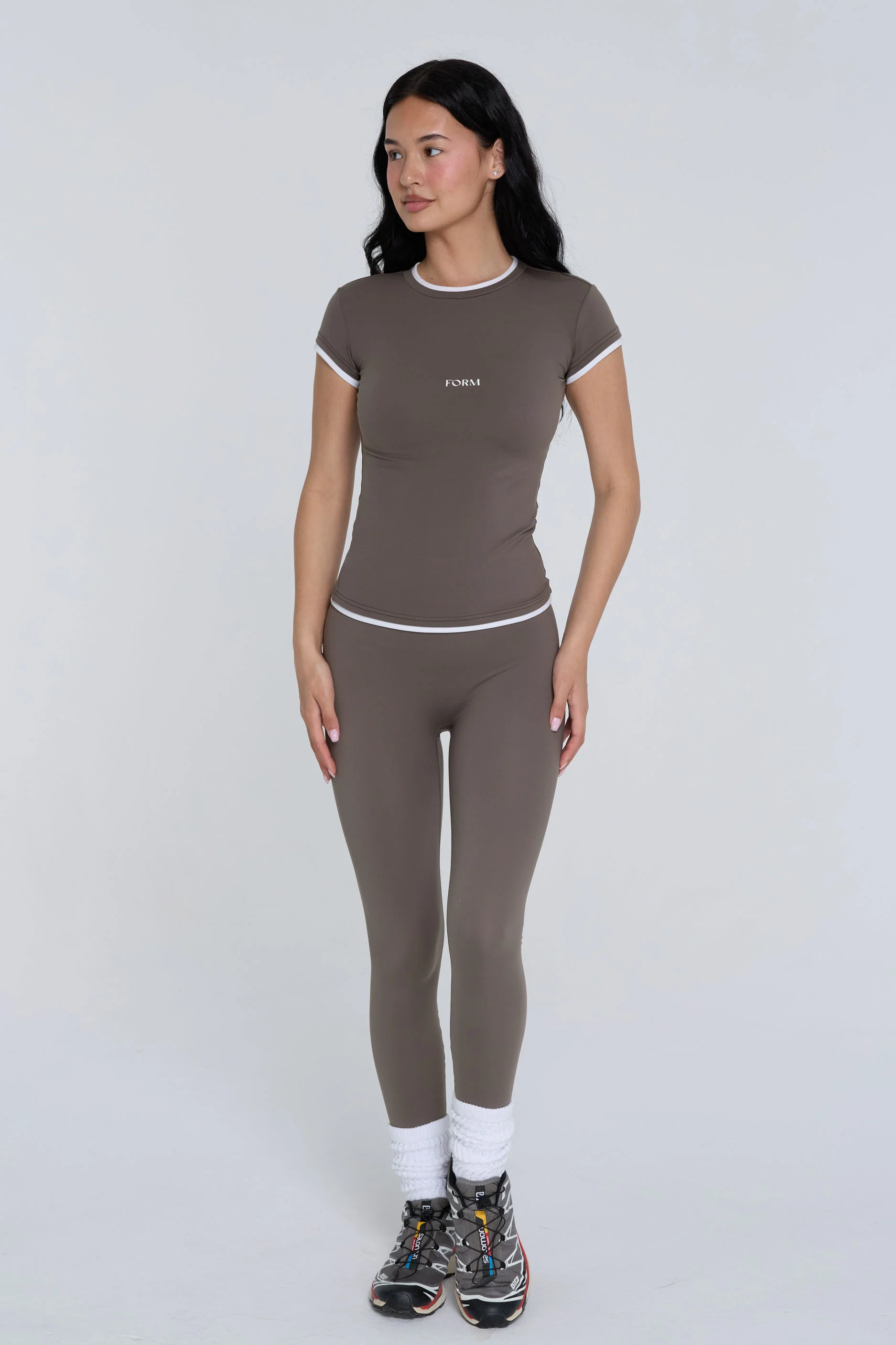 Layering Tee - Walnut - Image 3