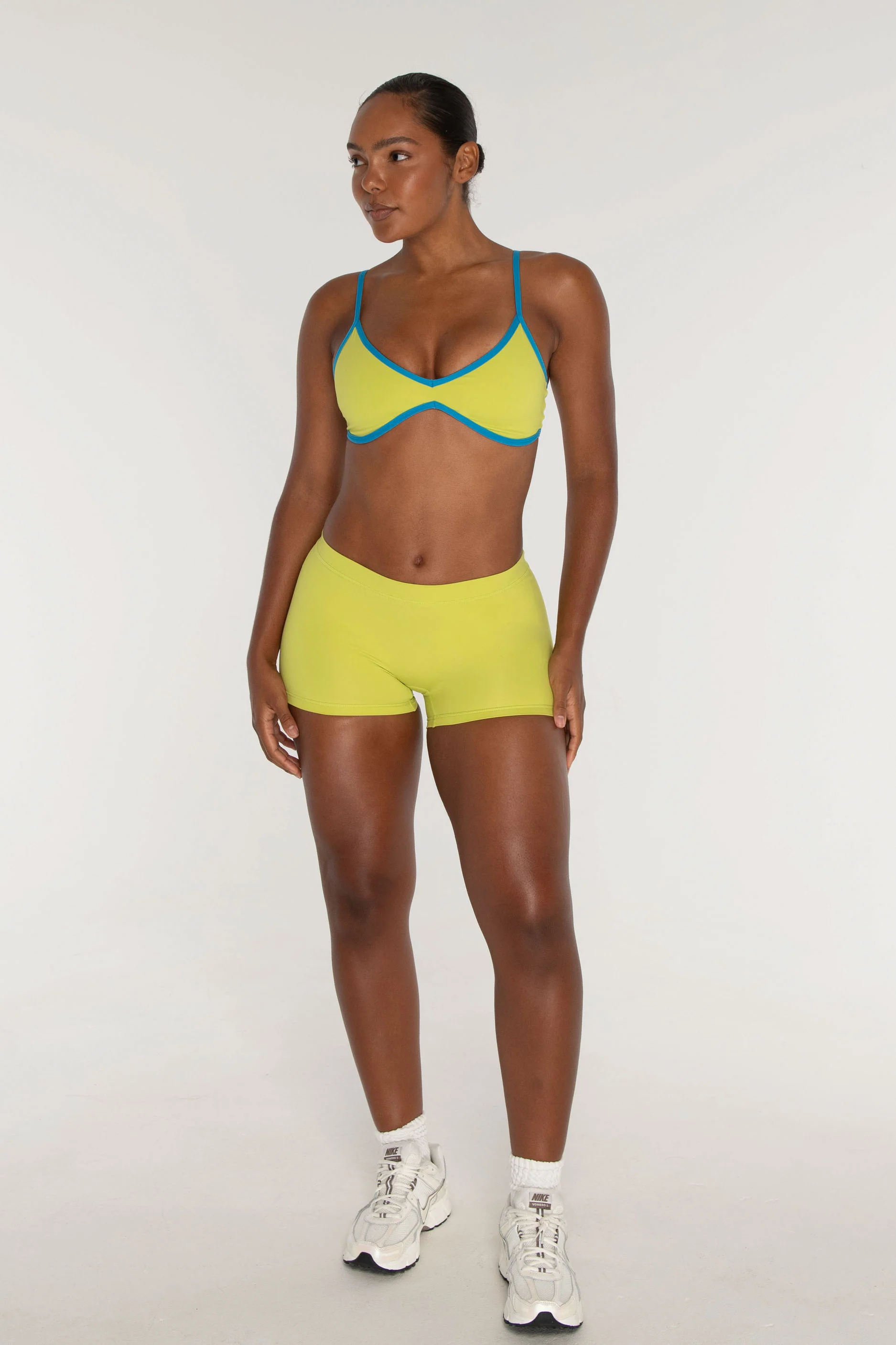 Mini Shorts - Lime - Image 3