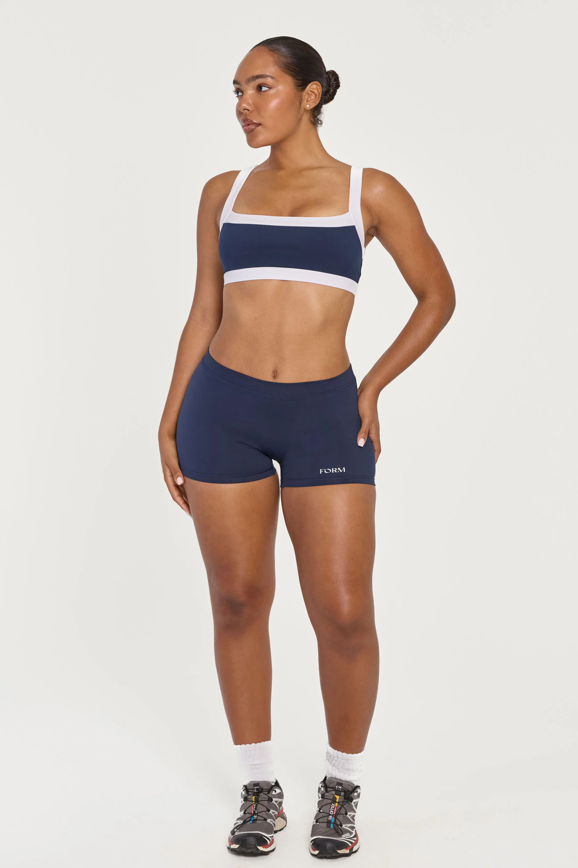 Mini Shorts - Navy - Image 6