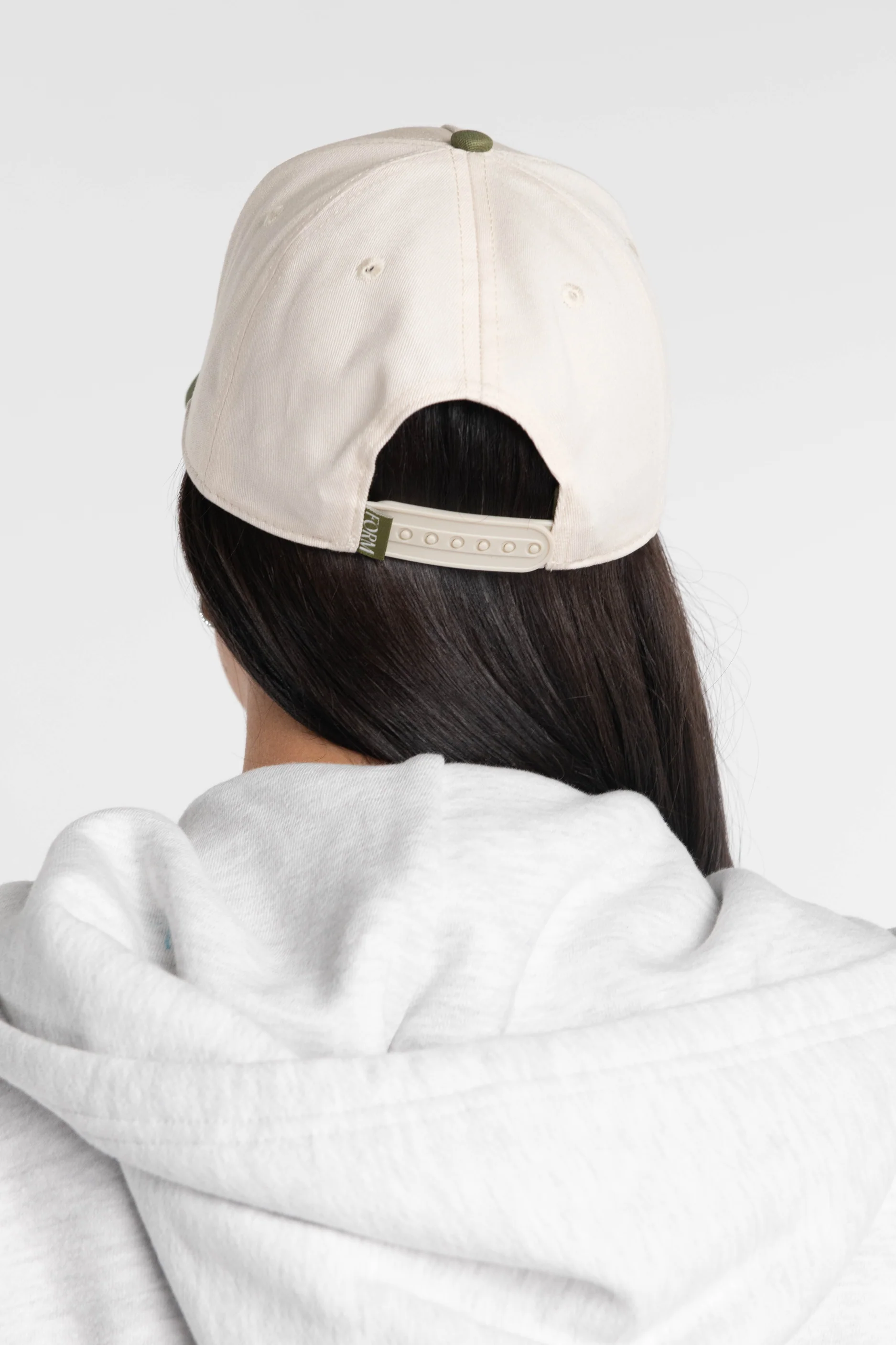 New York FORM Hat - Green/Cream - Image 4