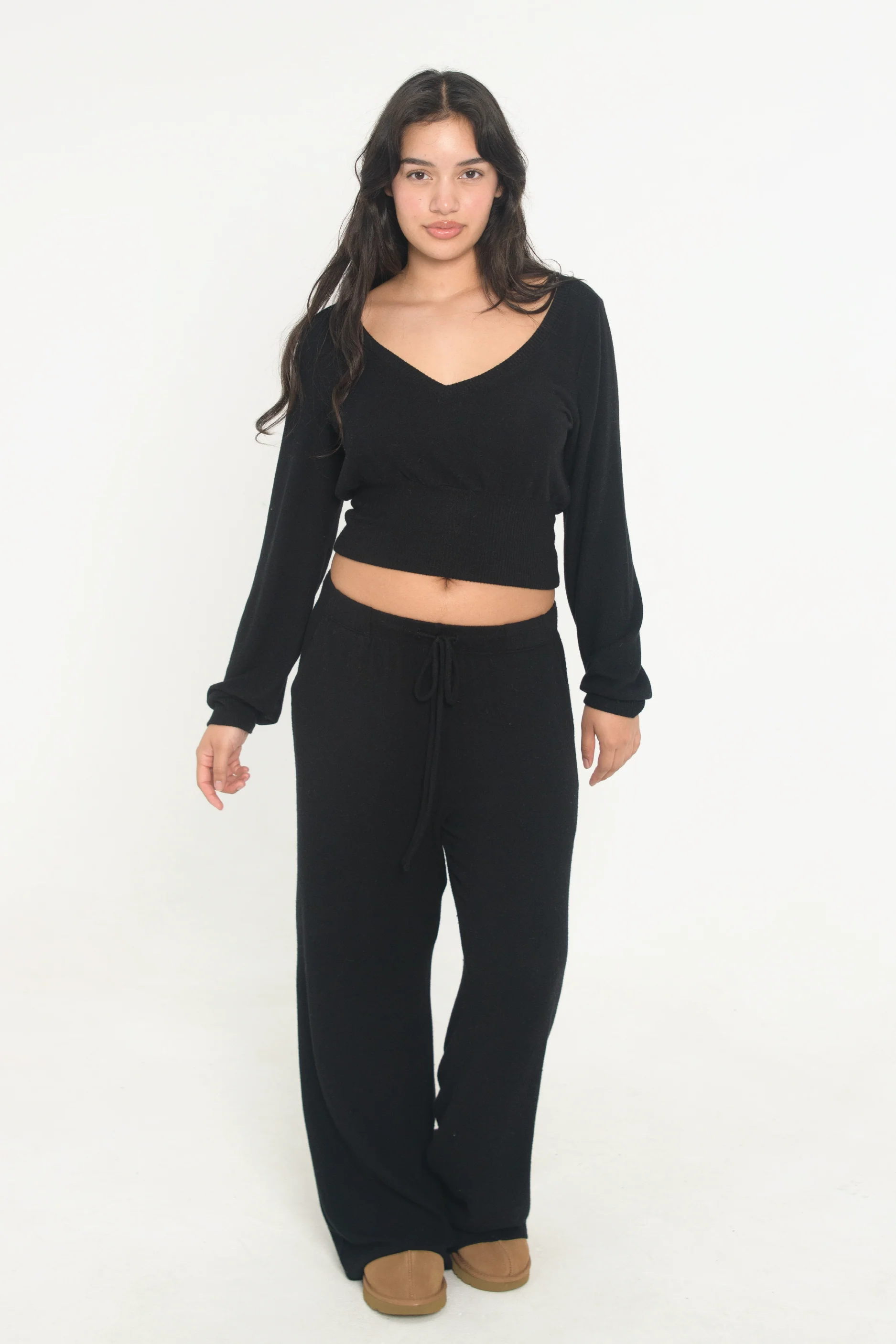 Pullover Sweater - Black - Image 4