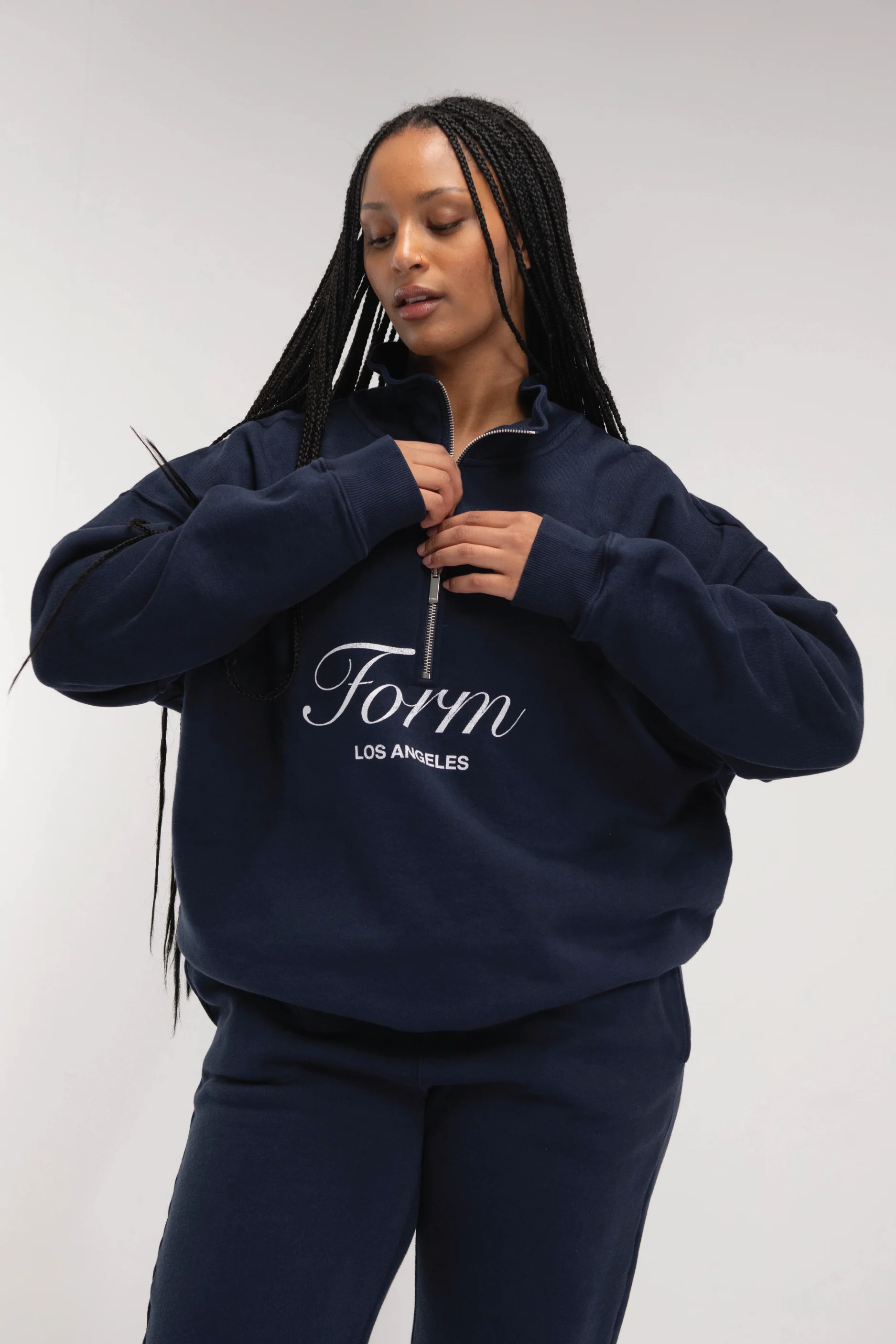 Quarter Zip - Navy