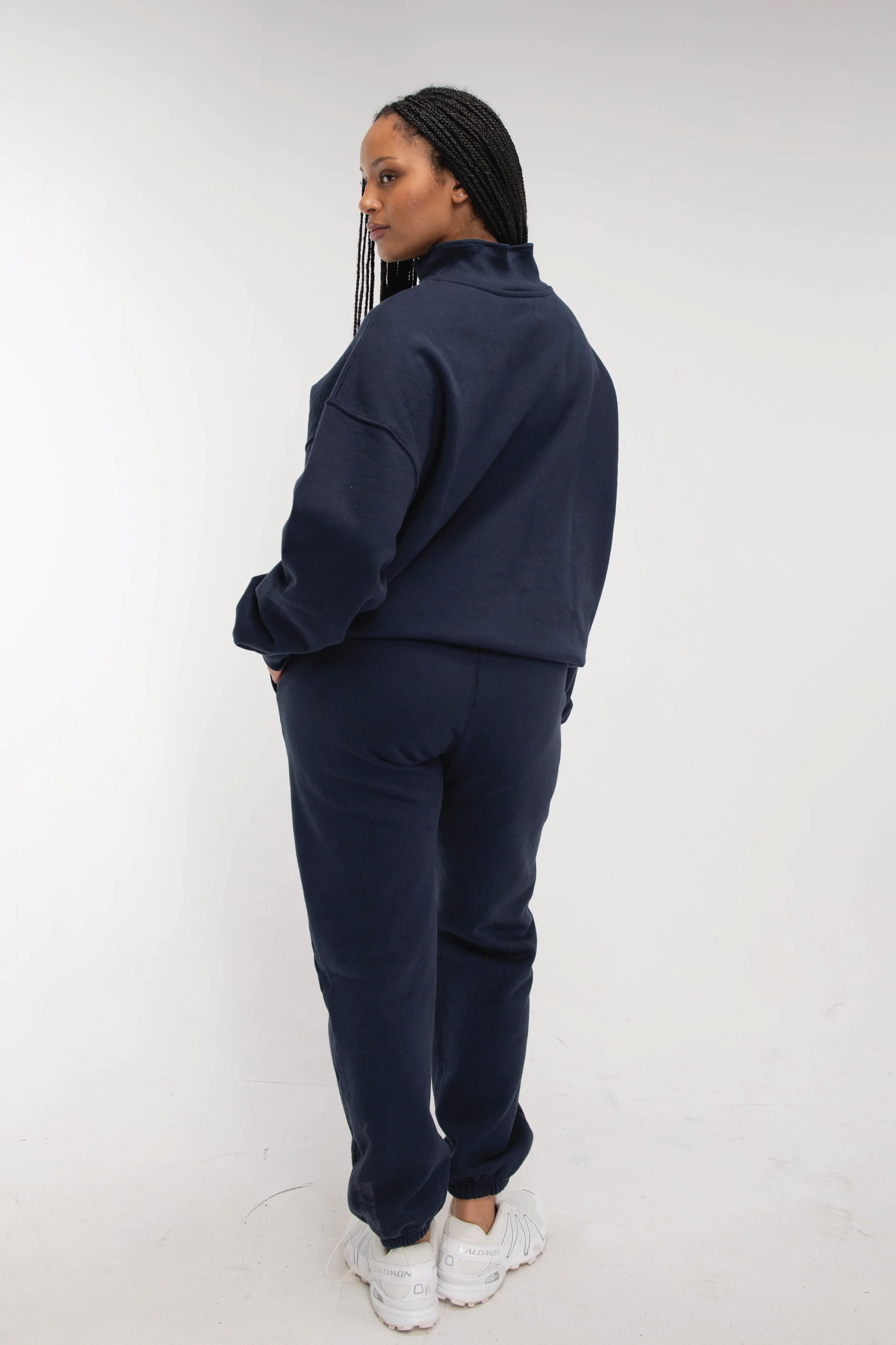 Quarter Zip - Navy - Image 2