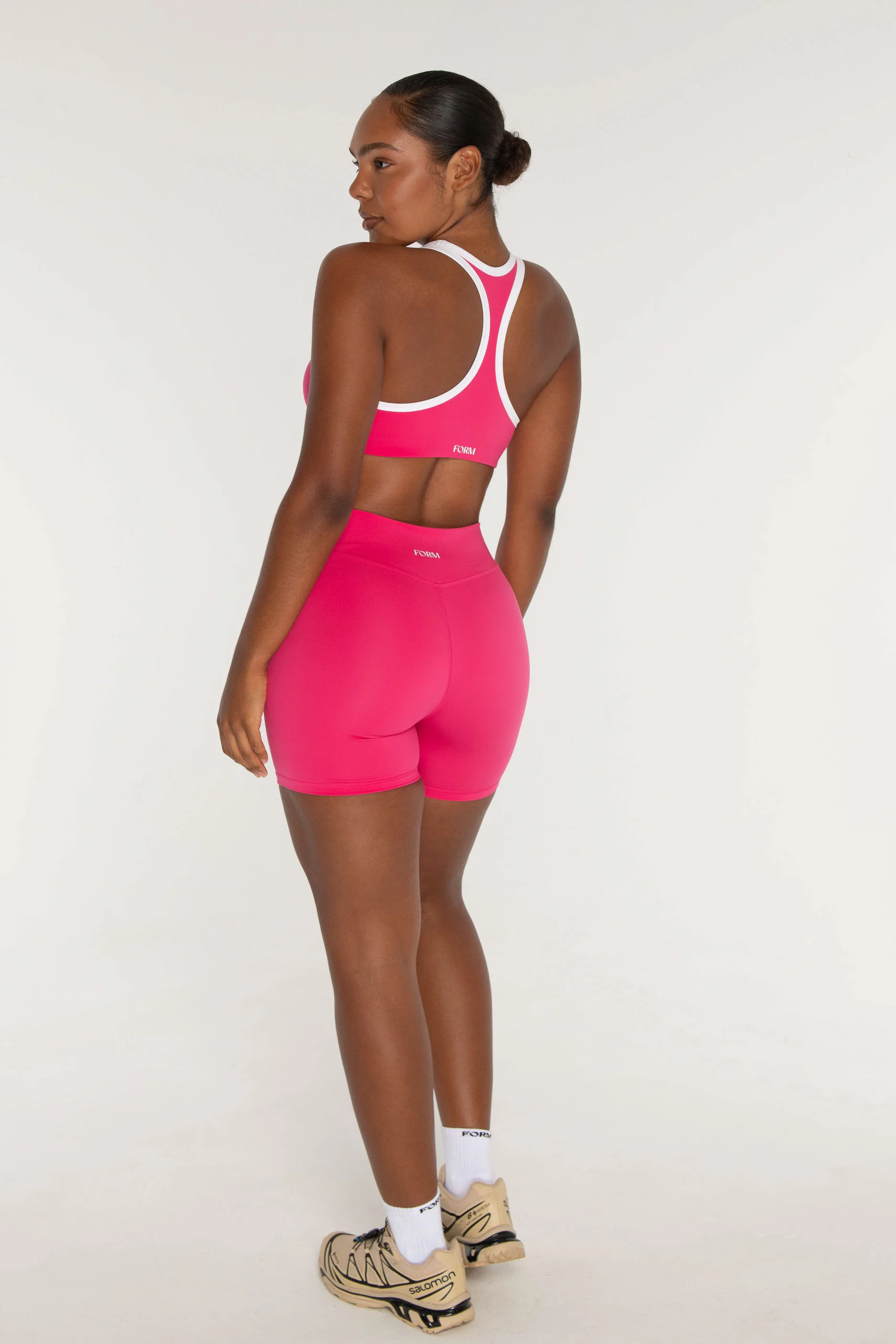 Racer Bra - Flirt/White - Image 2