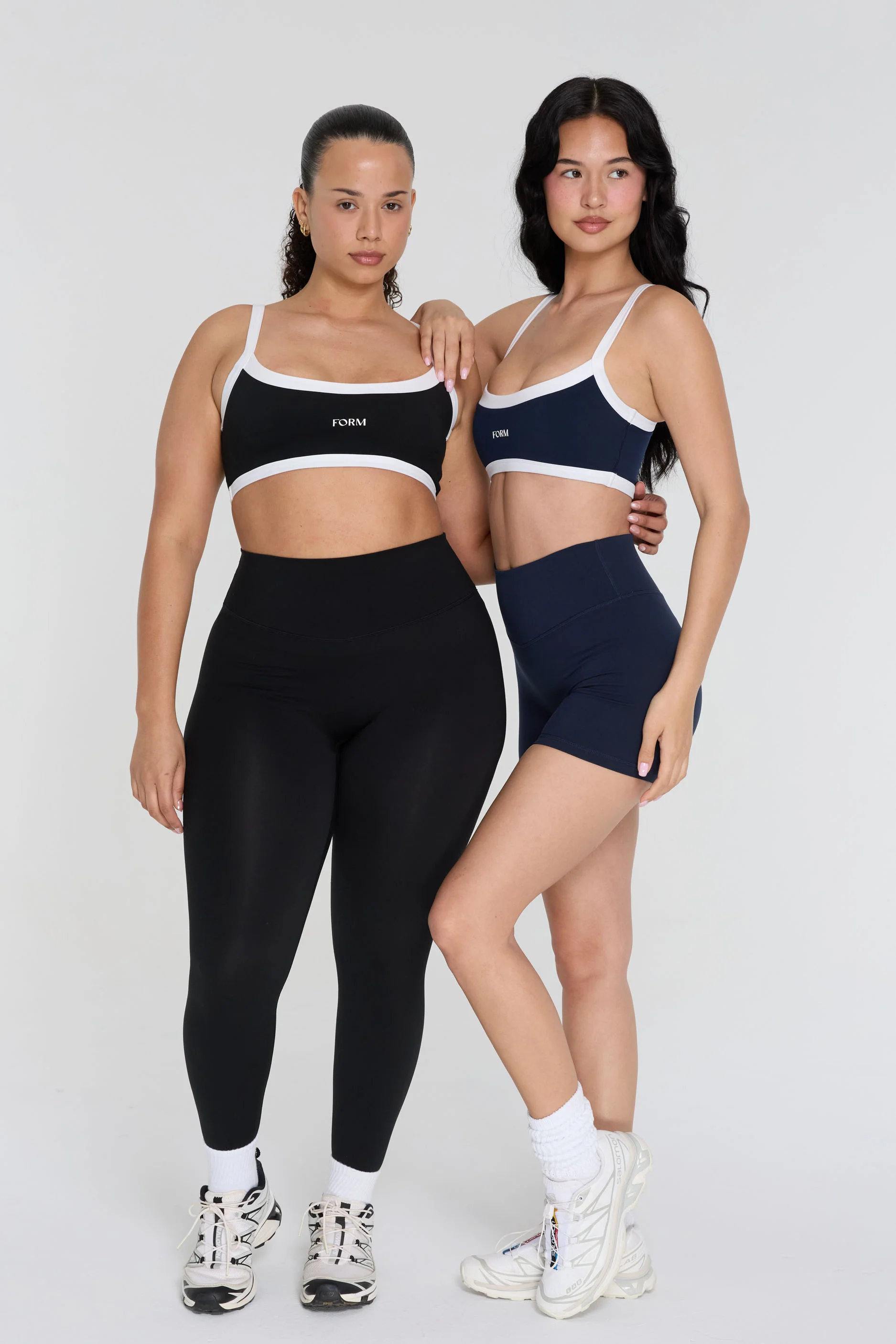 Reversible Impact Bra - Black/Navy