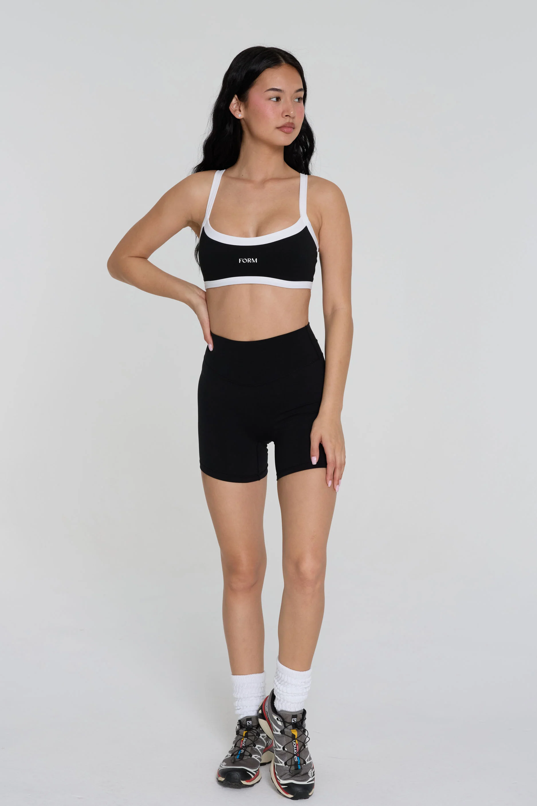 Reversible Impact Bra - Black/Navy - Image 3