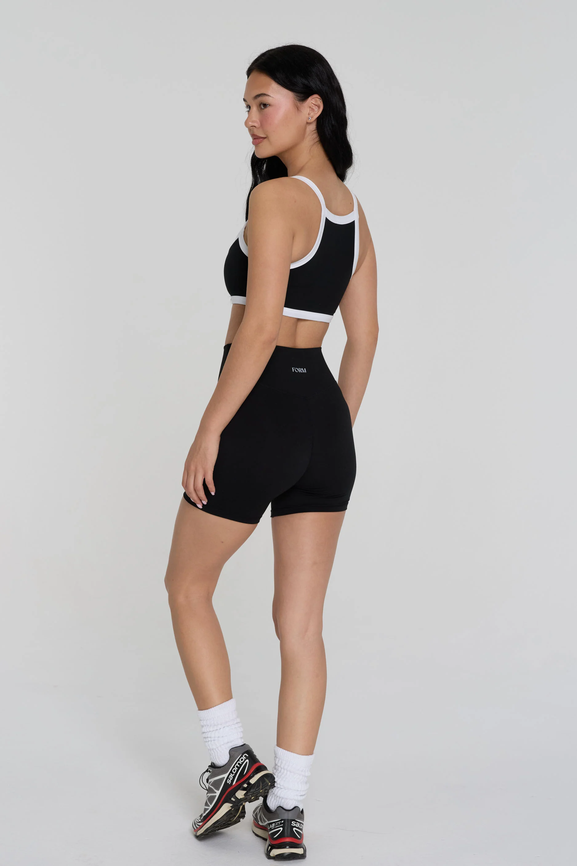 Reversible Impact Bra - Black/Navy - Image 4