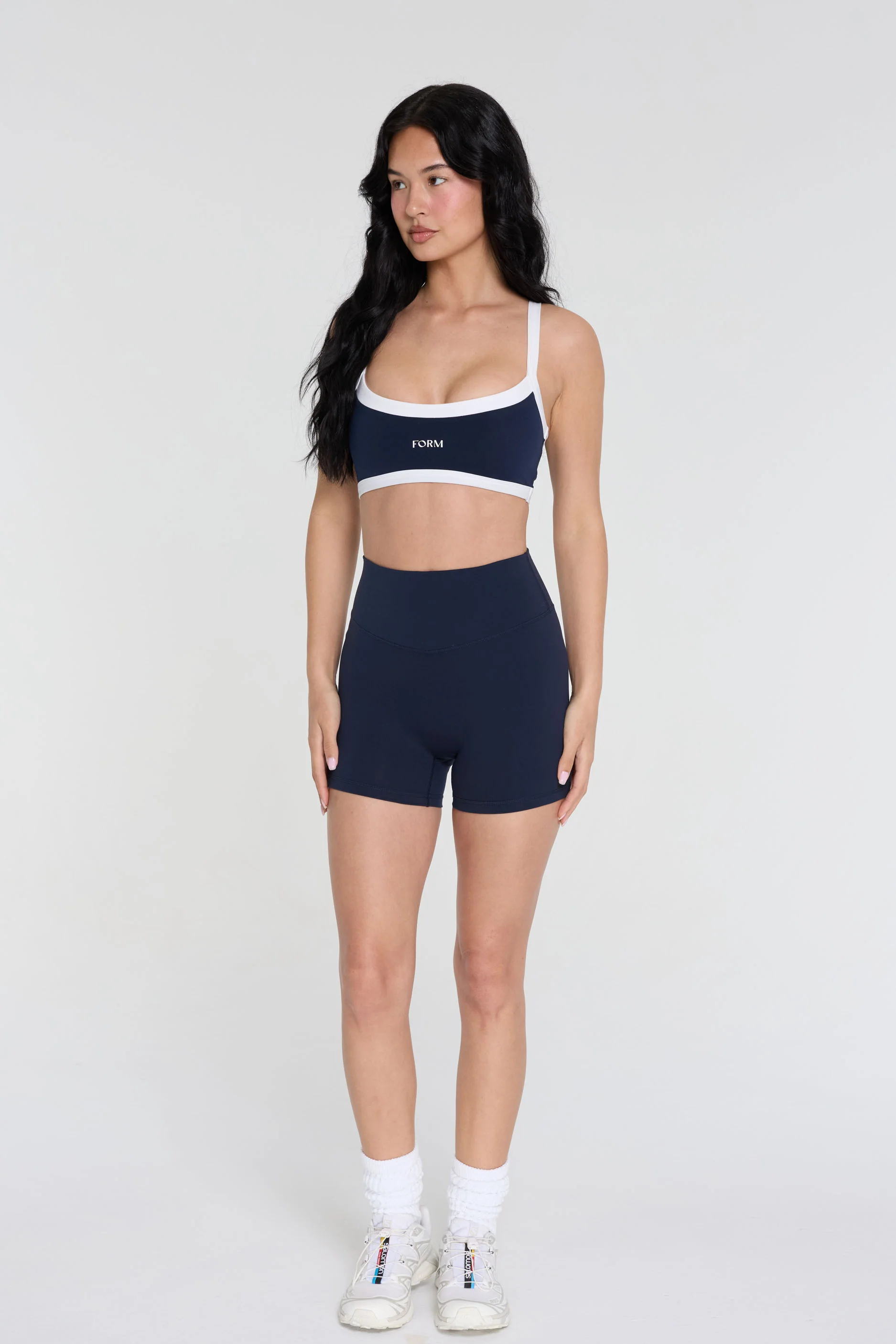 Reversible Impact Bra - Black/Navy - Image 8