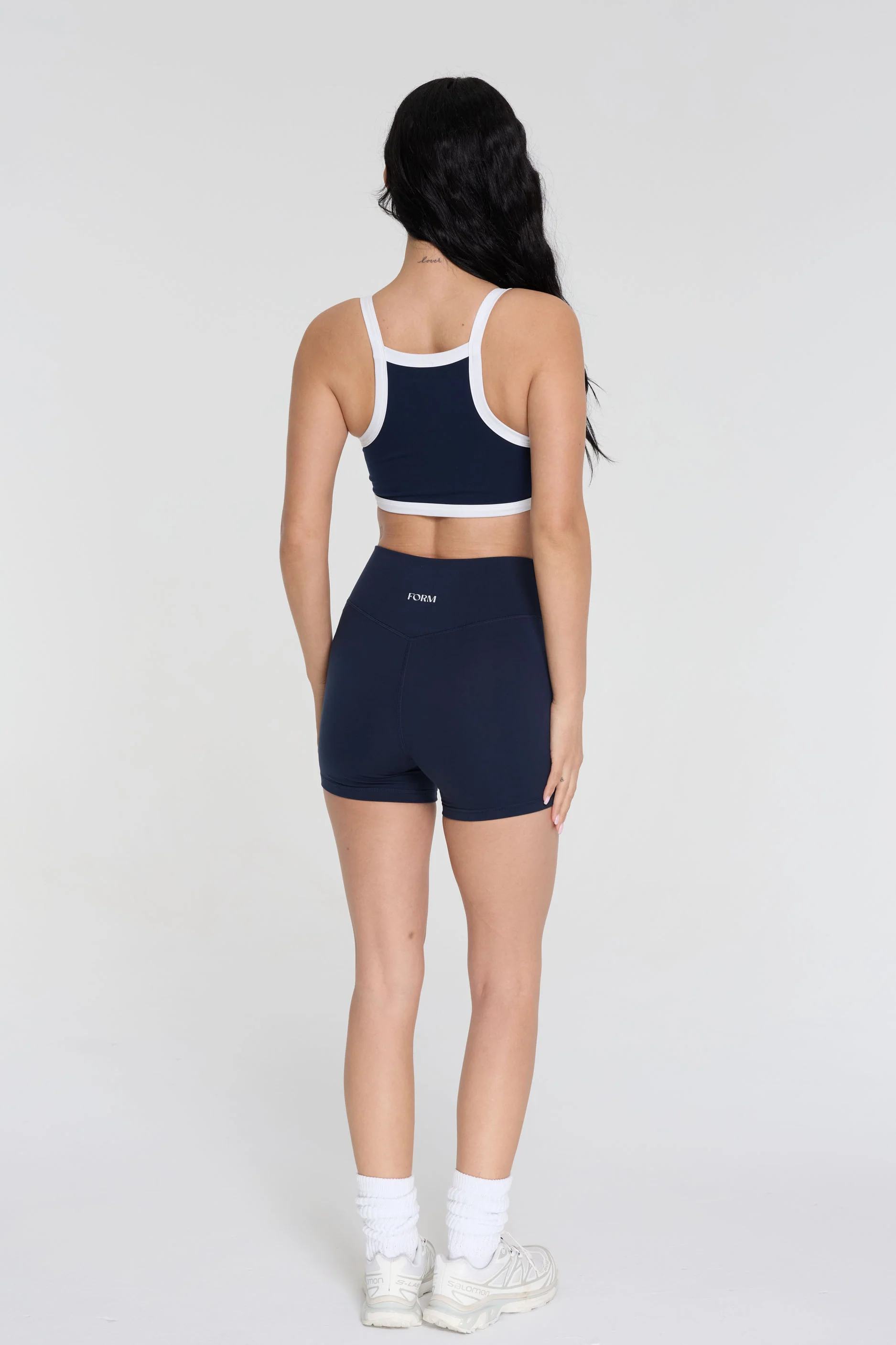 Reversible Impact Bra - Black/Navy - Image 9