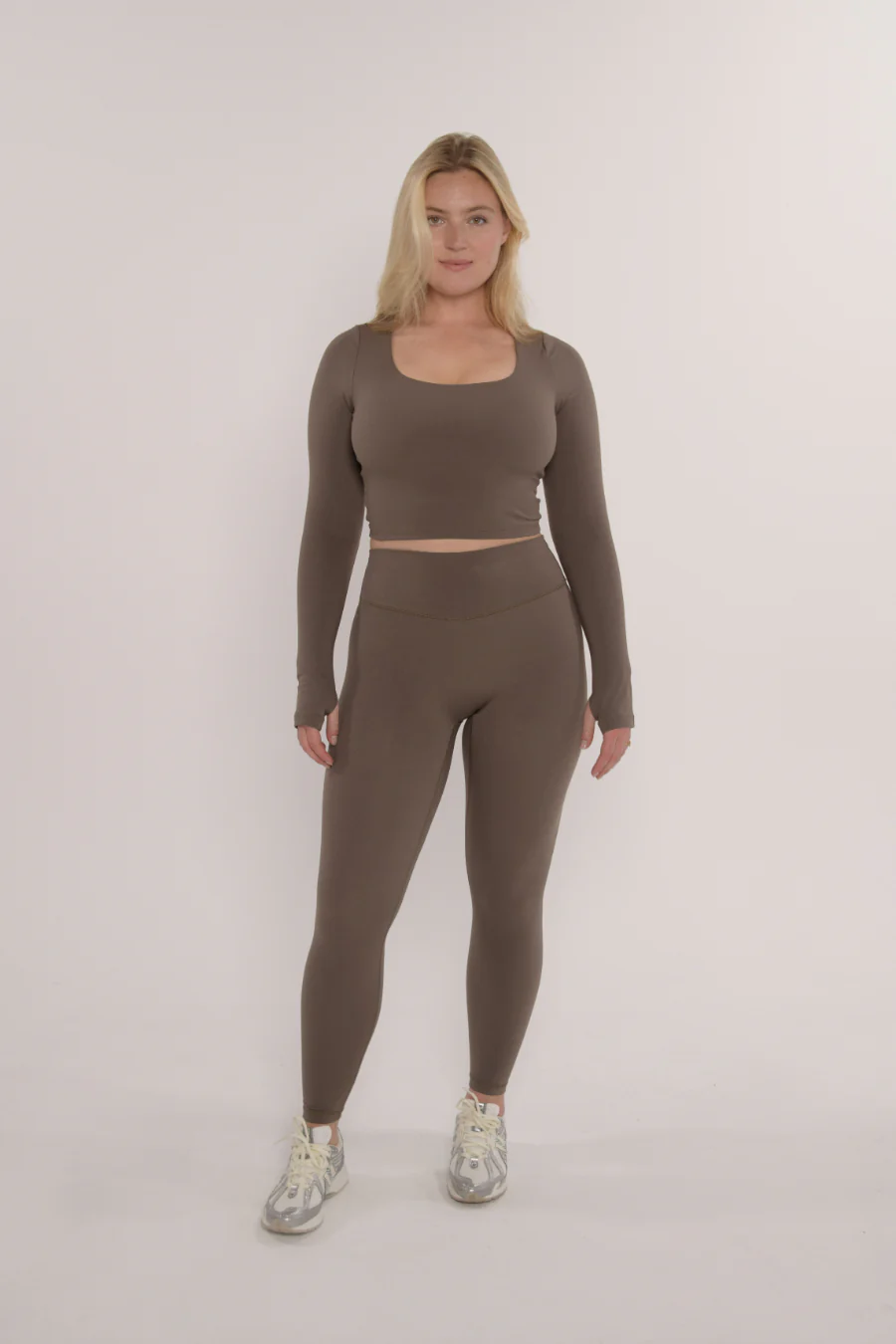 Square Long Sleeve - Walnut - Image 3