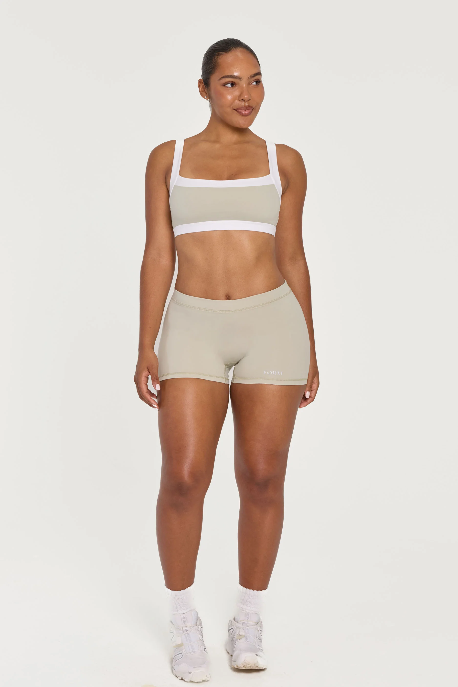 Straight Neck Bra - Cottage/White - Image 3