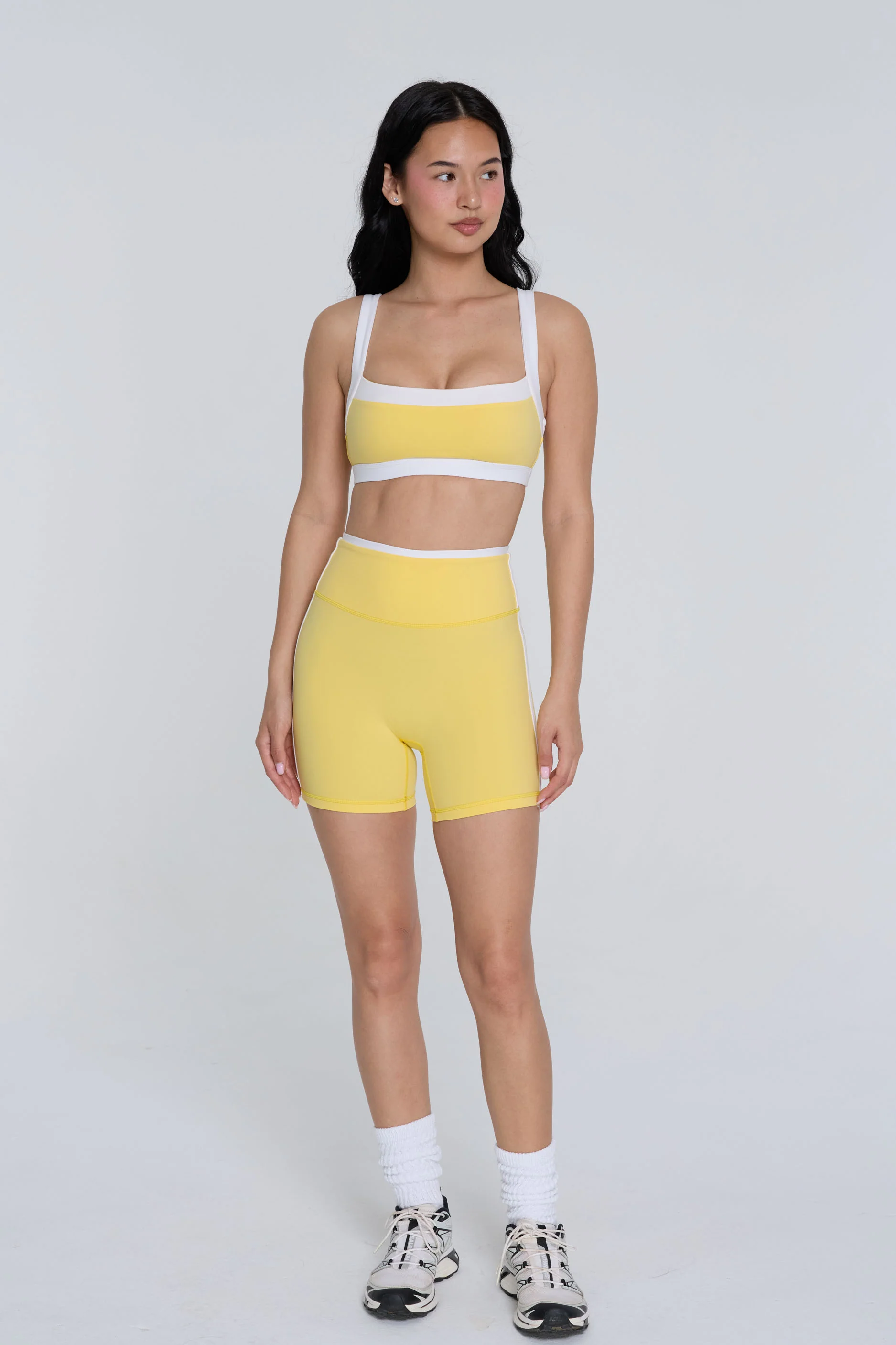 Straight Neck Bra - Daisy/White - Image 3