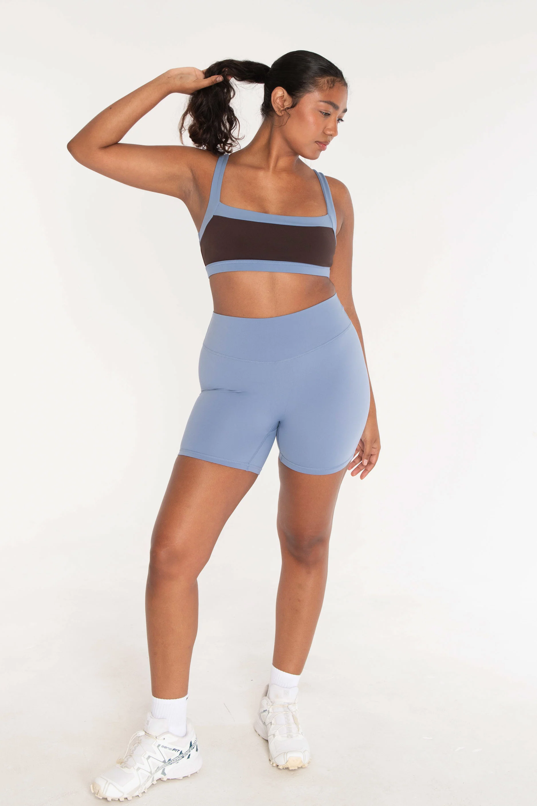 Straight Neck Bra  - Espresso/Glacier - Image 5