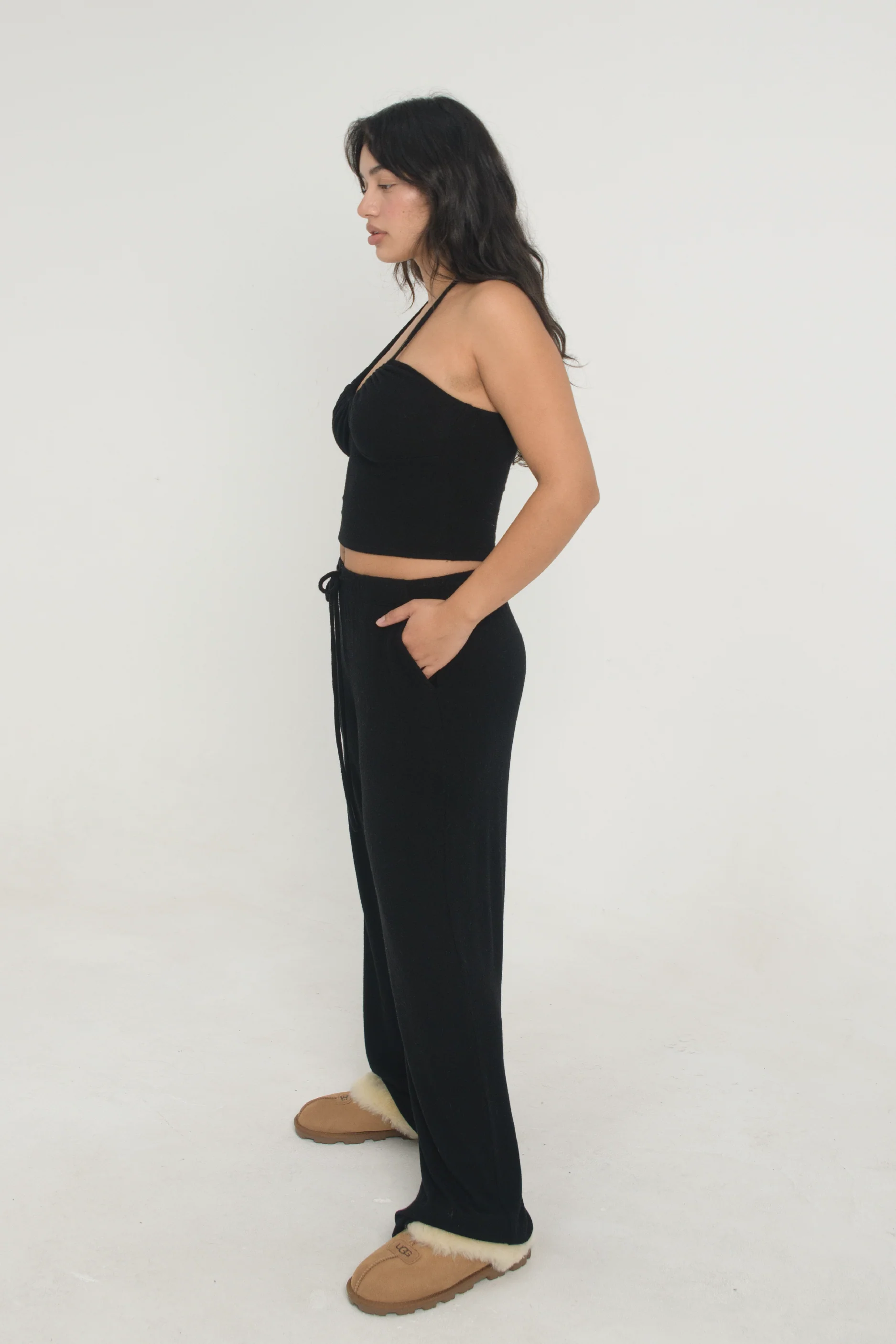 Sweater Halter - Black - Image 4