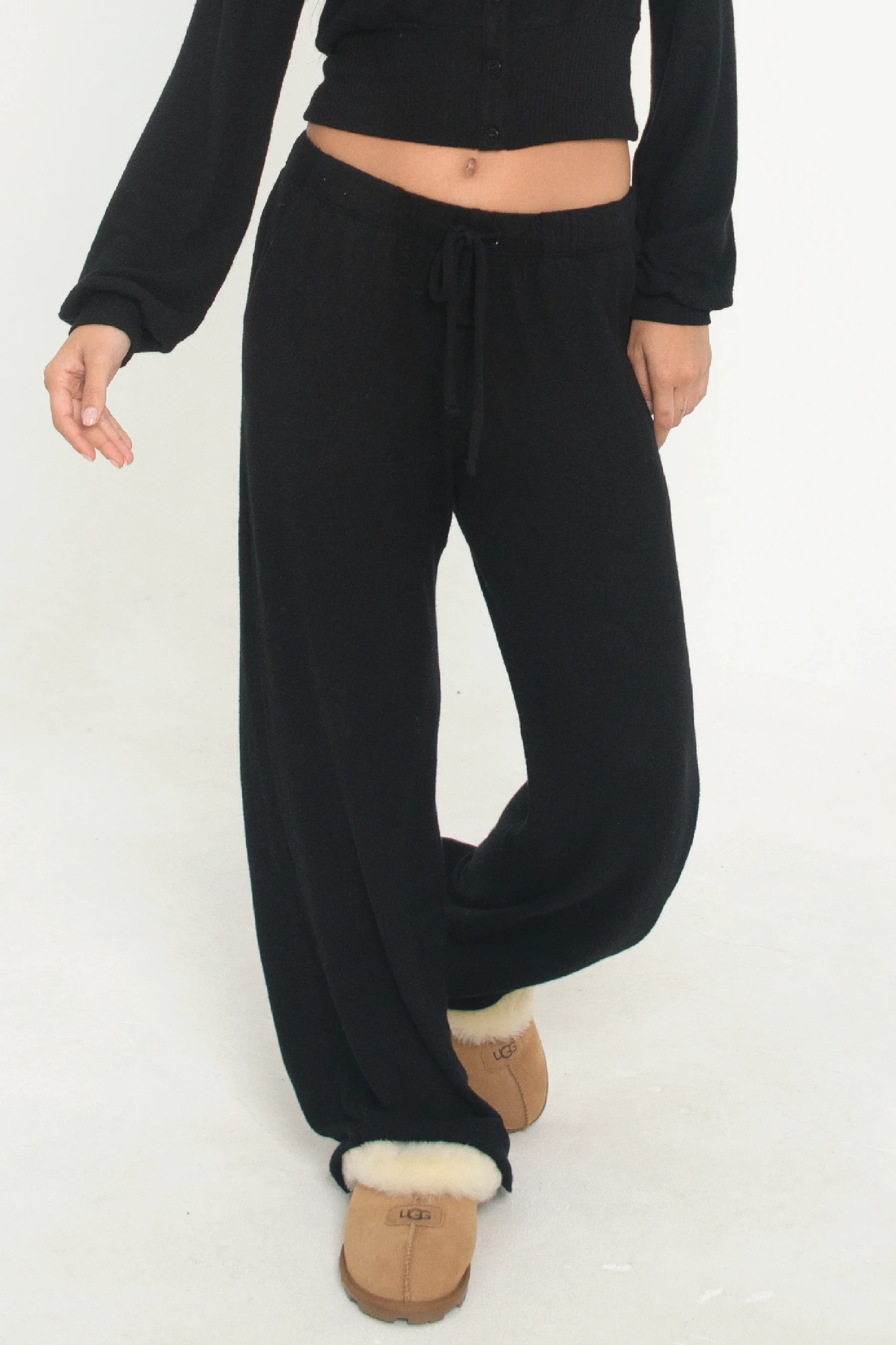 Sweater Pants - Black