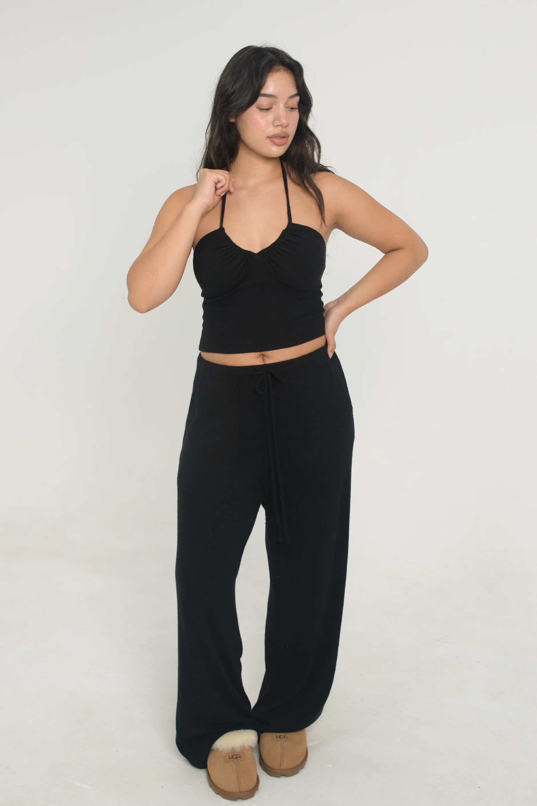 Sweater Pants - Black - Image 4
