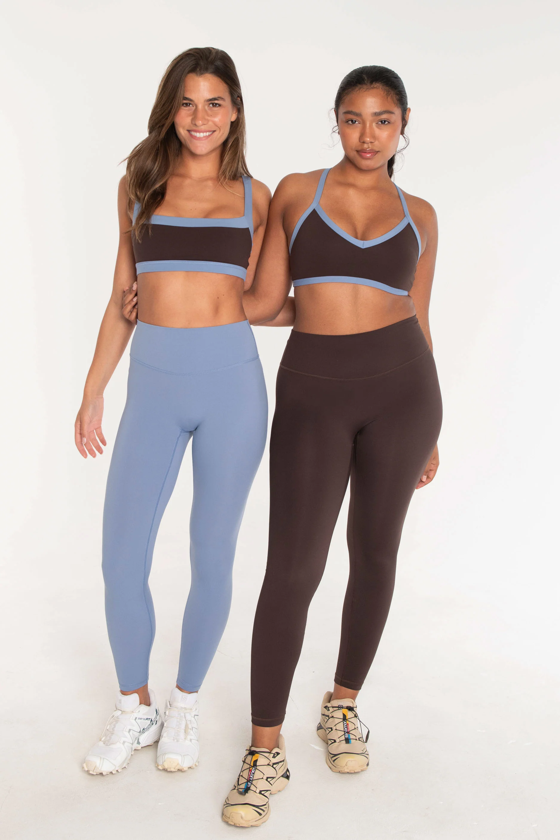 V-Neck Bra - Espresso/Glacier - Image 5