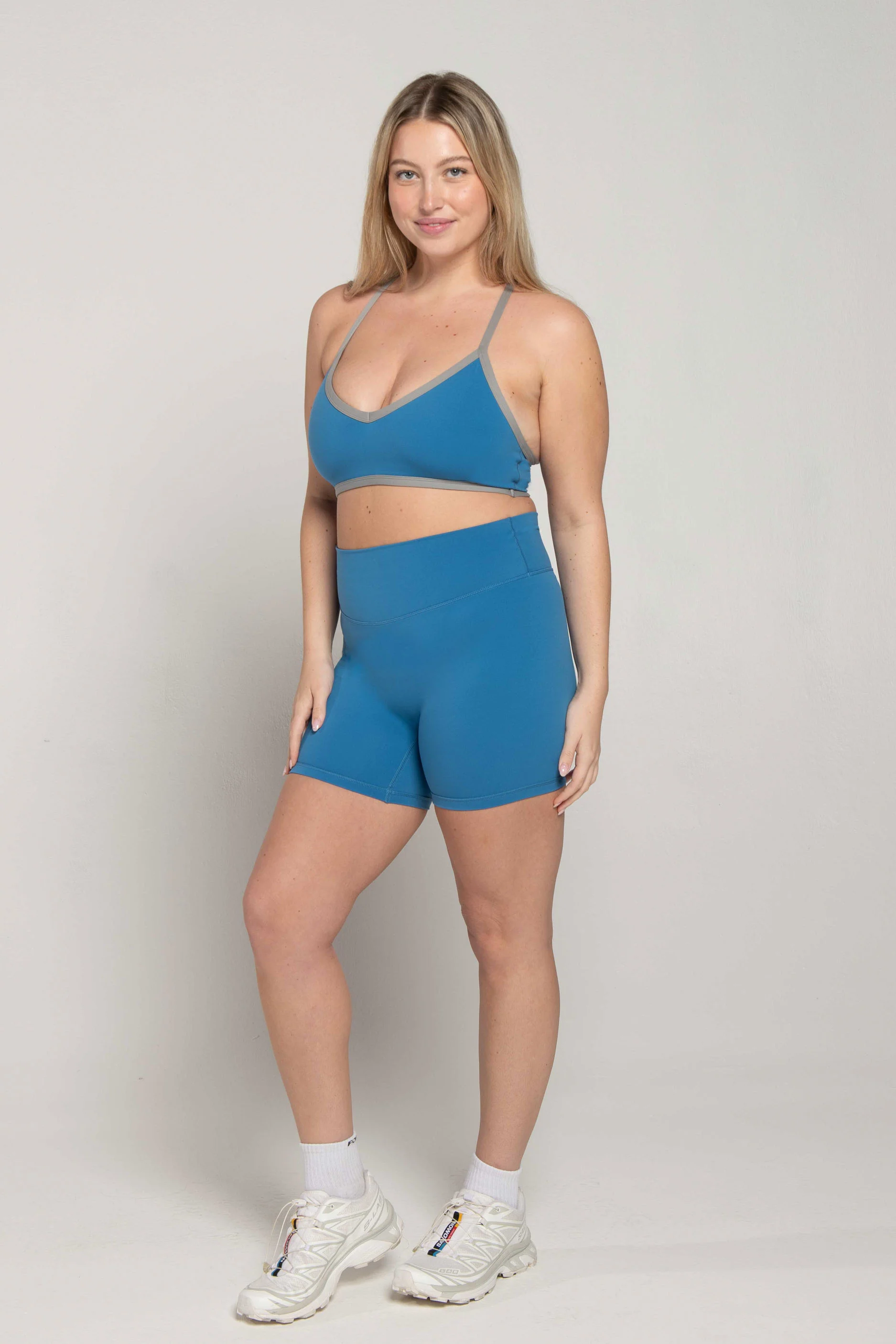 V-Neck Bra - Waves/Slate - Image 4